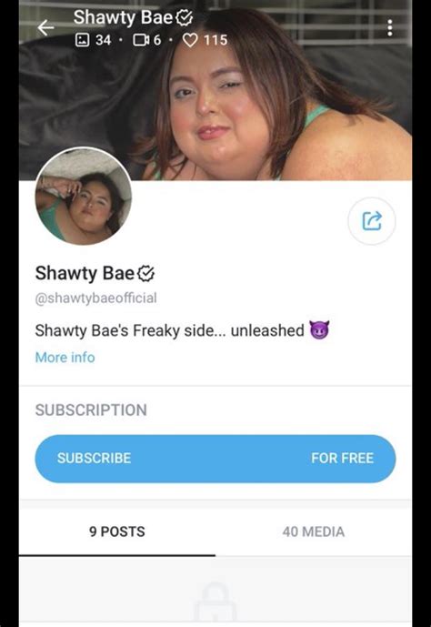 shawty bae onlyfans leak|Shawty Bae